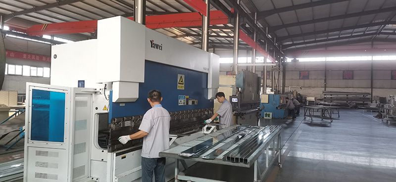 Warehouse and logistics center